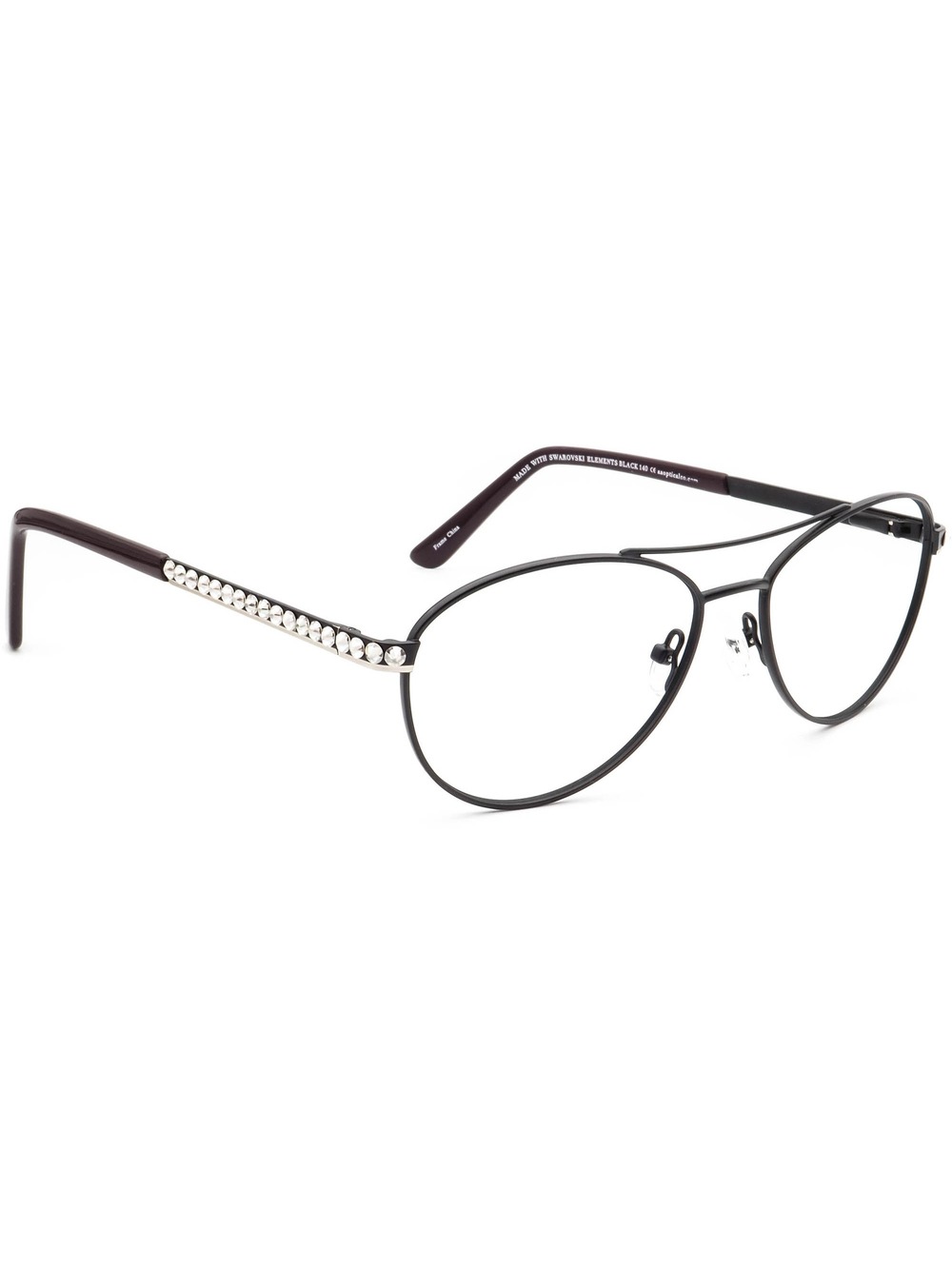 Jimmy Crystal JCS340 Sunglasses (no lenses)